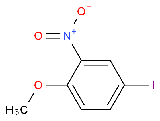 4-Iodo-1-methoxy-2-nitrobenzene_分子结构_CAS_52692-09-8)