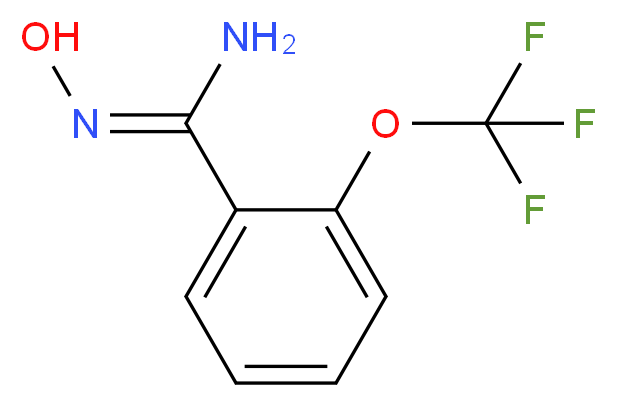 N'-hydroxy-2-(trifluoromethoxy)benzenecarboximidamide_分子结构_CAS_63968-84-3)