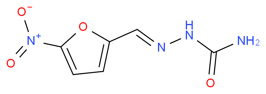 5-NITRO-2-FURALDEHYDE SEMICARBAZONE_分子结构_CAS_59-87-0)