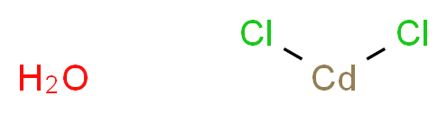 氯化镉 水合物_分子结构_CAS_654054-66-7)