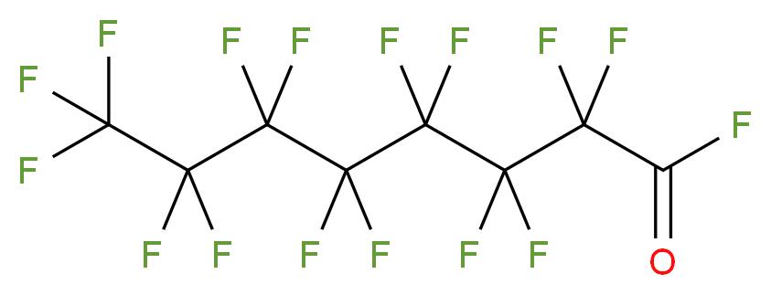 pentadecafluorooctanoyl fluoride_分子结构_CAS_335-66-0