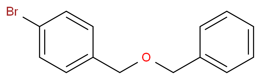 1-[(benzyloxy)methyl]-4-bromobenzene_分子结构_CAS_)