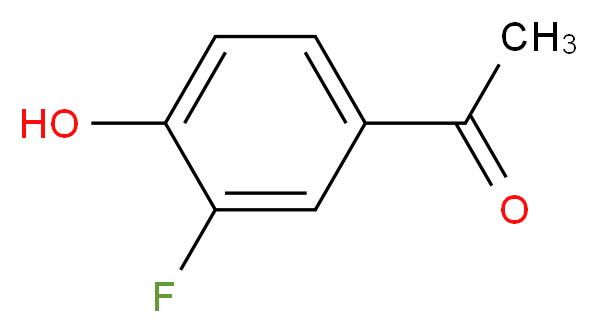 1-(3-fluoro-4-hydroxyphenyl)ethan-1-one_分子结构_CAS_)