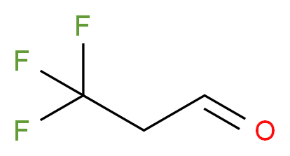 3,3,3-trifluoropropanal_分子结构_CAS_460-40-2