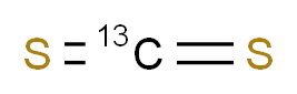 (<sup>1</sup><sup>3</sup>C)methanedithione_分子结构_CAS_30860-31-2