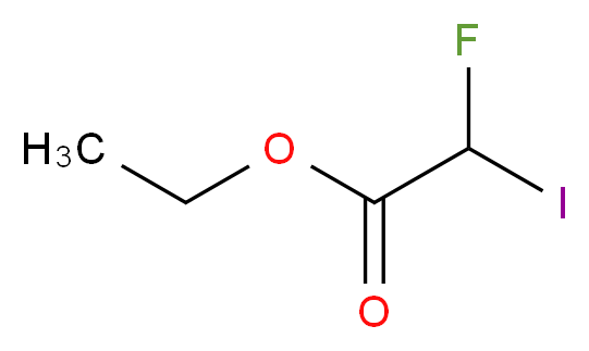 Ethyl iodofluoroacetate 98%_分子结构_CAS_)