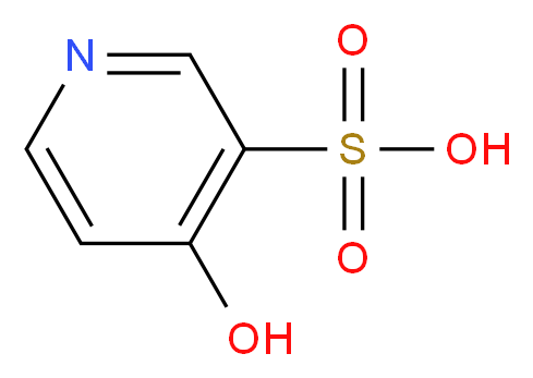 4-羟基吡啶-3-磺酸_分子结构_CAS_51498-37-4)