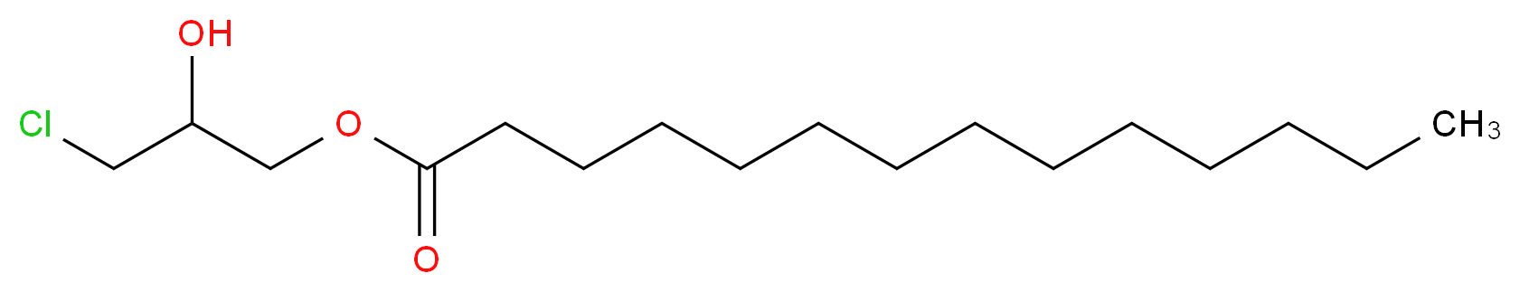 rac 1-Myristoyl-3-chloropropanediol_分子结构_CAS_30557-03-0)