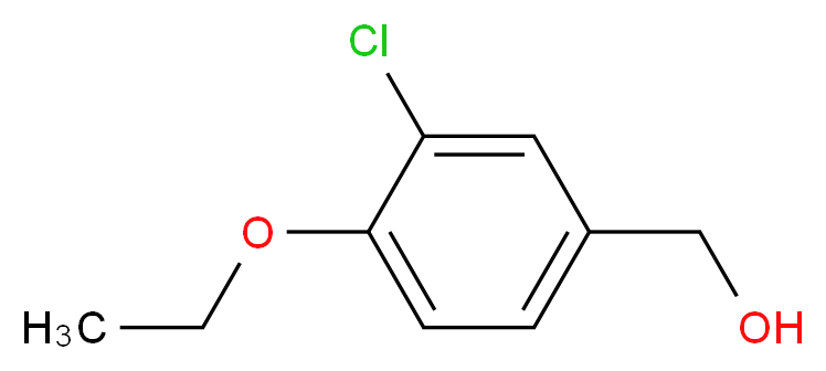 (3-Chloro-4-ethoxyphenyl)methanol_分子结构_CAS_915922-38-2)