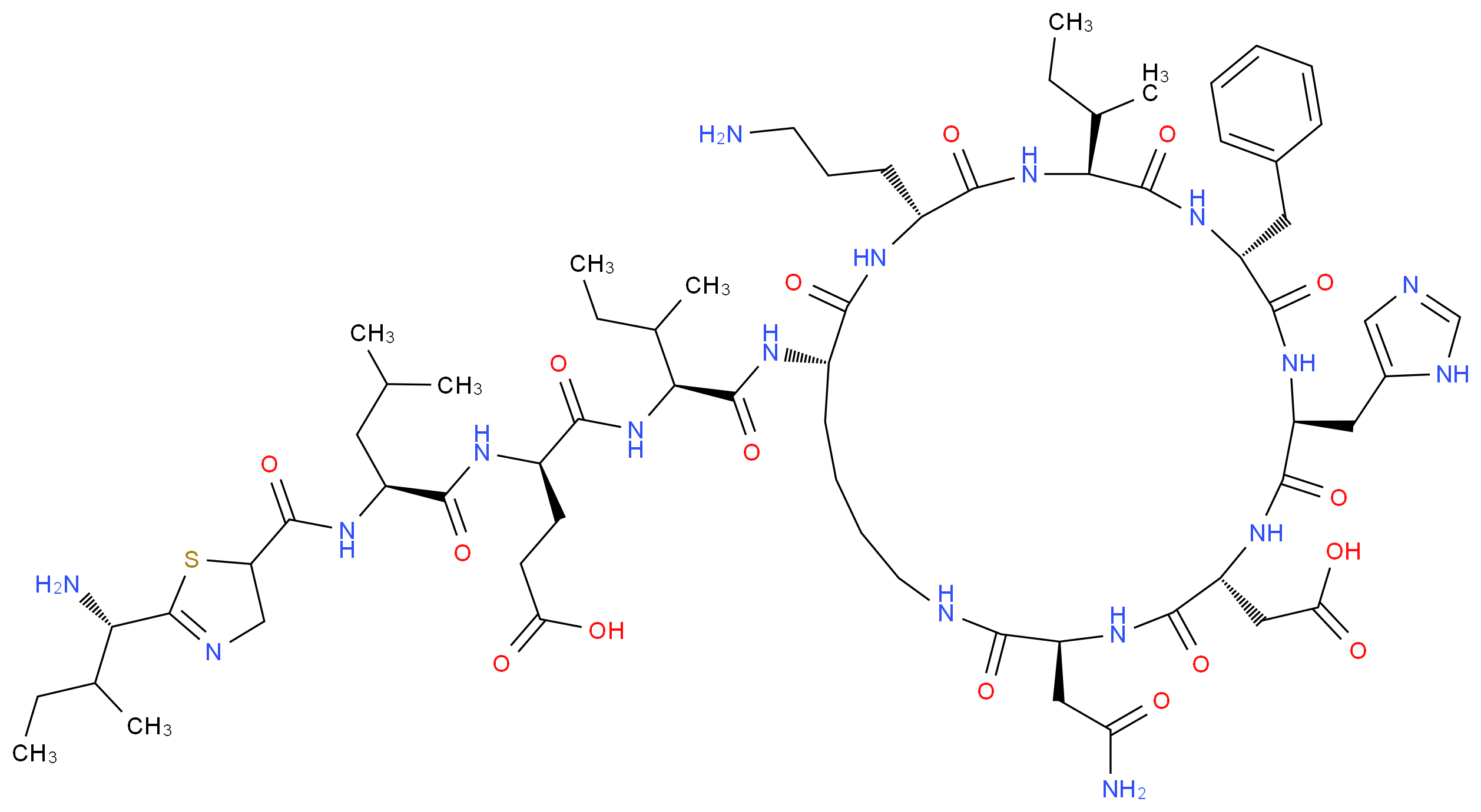CAS_1405-87-4 分子结构