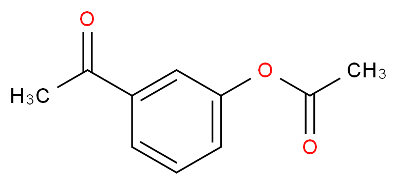 3'-Acetoxyacetophenone_分子结构_CAS_2454-35-5)