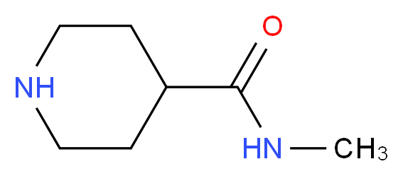 N-Methylpiperidine-4-carboxamide_分子结构_CAS_1903-69-1)