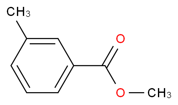 methyl 3-methylbenzoate_分子结构_CAS_99-36-5
