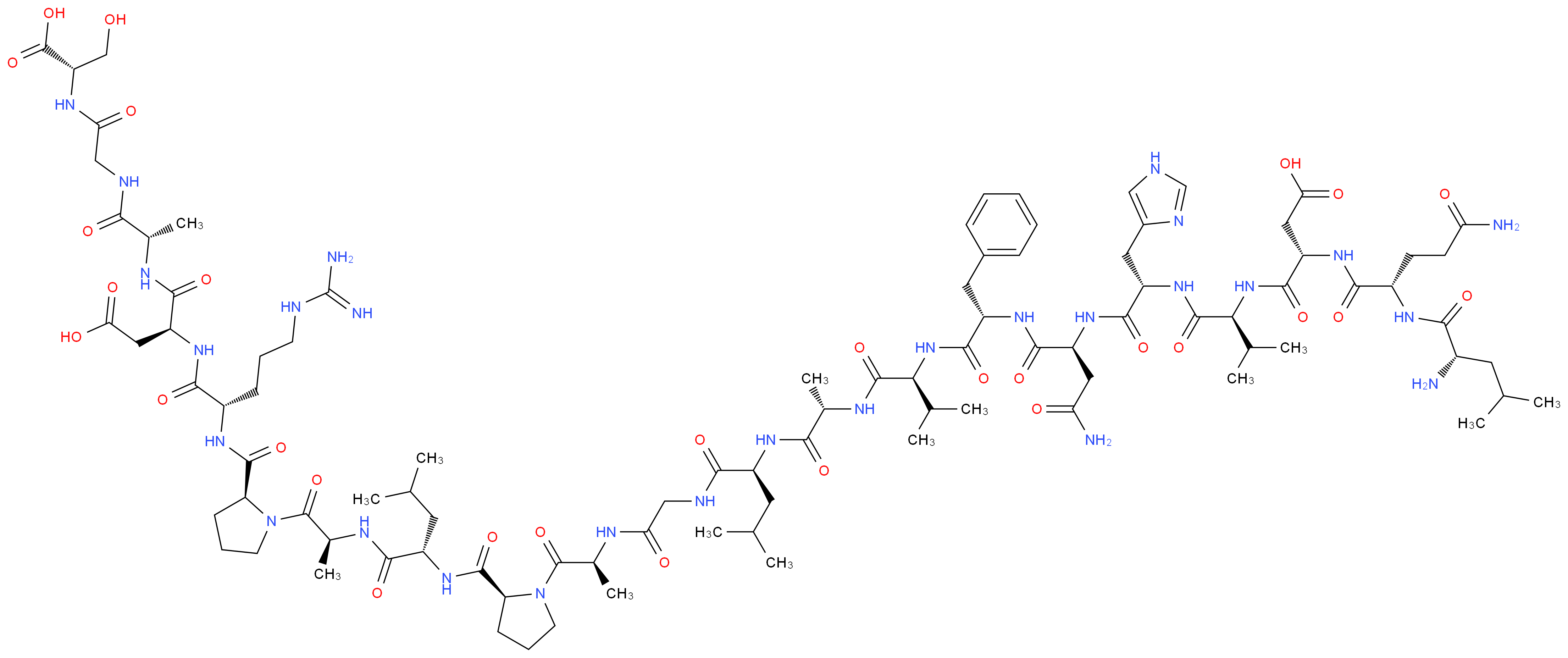 Parathyroid Hormone Fragment 28-48 human_分子结构_CAS_83286-22-0)