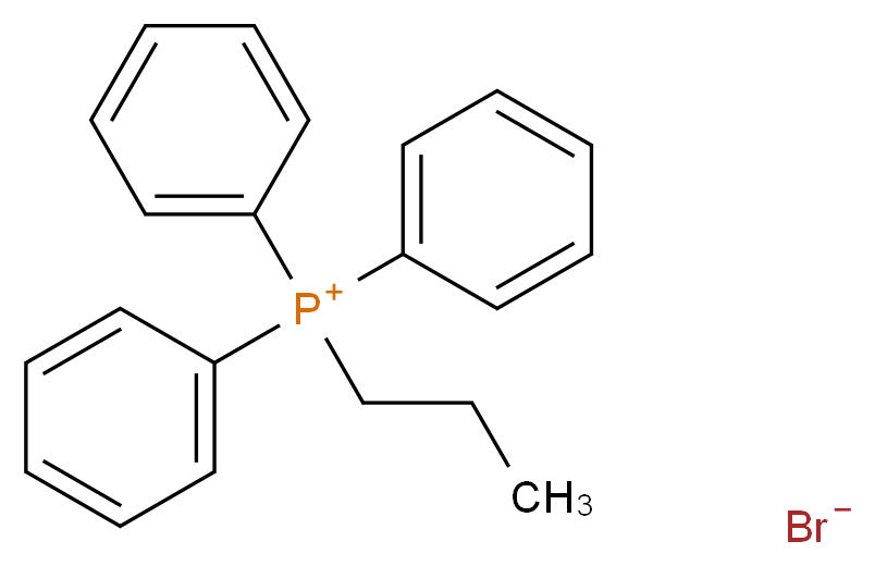 Propyl(triphenyl)phosphonium bromide_分子结构_CAS_6228-47-3)