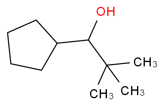 1-环戊基-2,2-二甲基-1-丙醇_分子结构_CAS_337966-85-5)