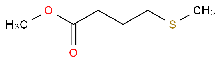 methyl 4-(methylsulfanyl)butanoate_分子结构_CAS_53053-51-3