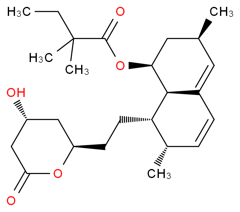 Simvastatin_分子结构_CAS_79902-63-9)