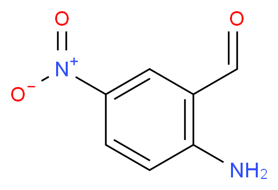 2-amino-5-nitrobenzaldehyde_分子结构_CAS_56008-61-8