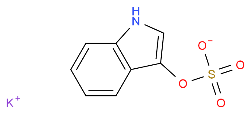 吲苷 钾盐_分子结构_CAS_2642-37-7)