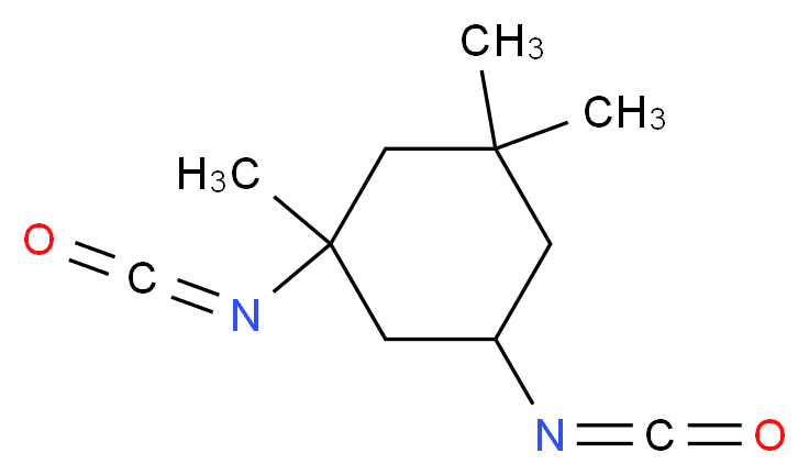 聚异氟尔酮二异氰酸酯 溶液_分子结构_CAS_53880-05-0)
