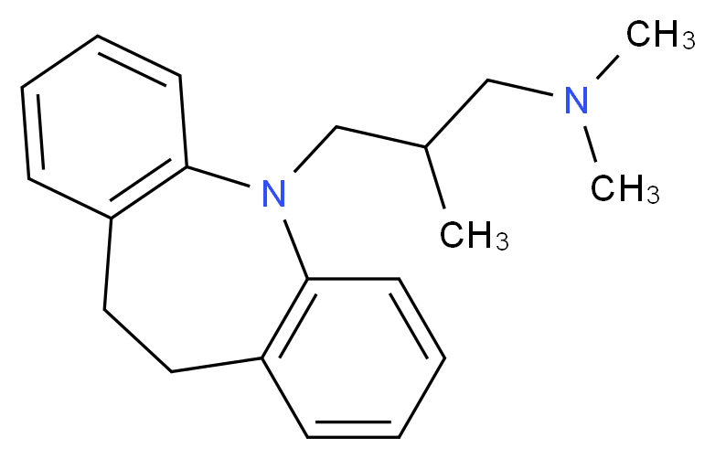 (3-{2-azatricyclo[9.4.0.0^{3,8}]pentadeca-1(11),3(8),4,6,12,14-hexaen-2-yl}-2-methylpropyl)dimethylamine_分子结构_CAS_739-71-9