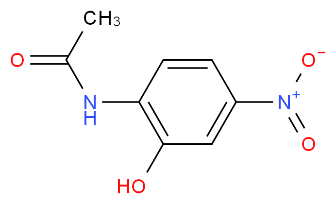 ACETAMIDE, N-(2-HYDROXY-4-NITROPHENYL)-_分子结构_CAS_25351-89-7)