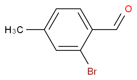 2-Bromo-4-methylbenzaldehyde_分子结构_CAS_)
