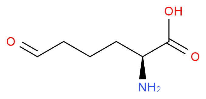 Allysine_分子结构_CAS_1962-83-0)