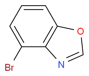 4-bromo-1,3-benzoxazole_分子结构_CAS_217326-65-3