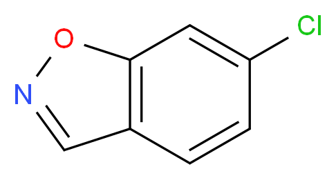 6-chloro-1,2-benzoxazole_分子结构_CAS_39835-07-9