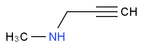 N-Methylpropargylamine_分子结构_CAS_35161-71-8)