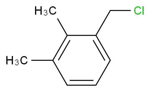 2,3-Dimethylbenzyl chloride_分子结构_CAS_13651-55-3)