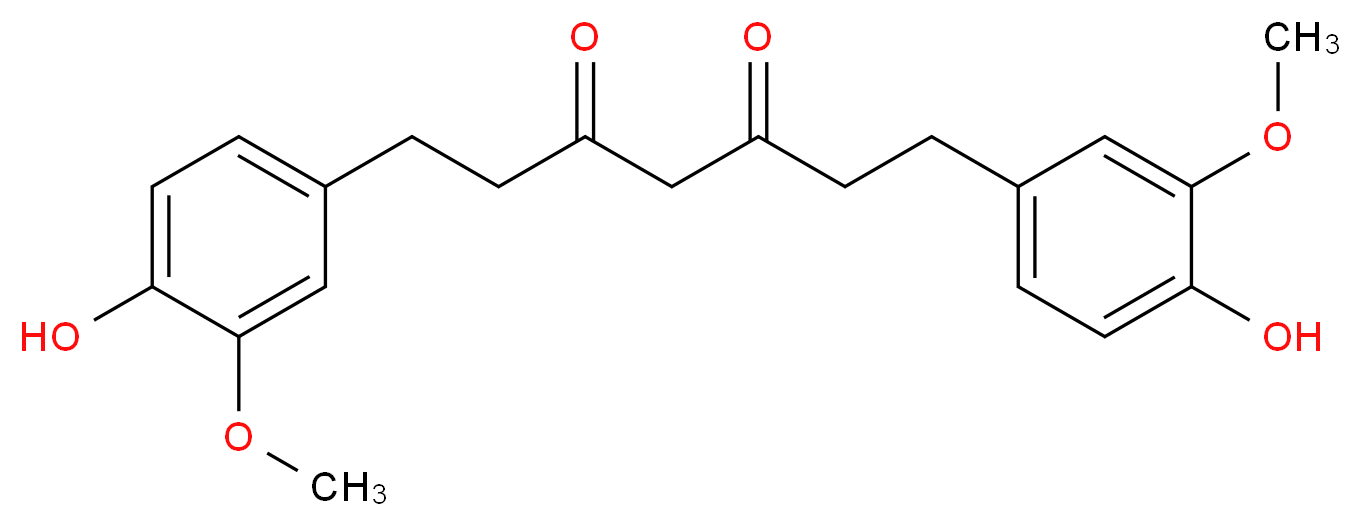 1,7-Bis(4-hydroxy-3-Methoxyphenyl)heptane-3,5-dione_分子结构_CAS_36062-04-1)