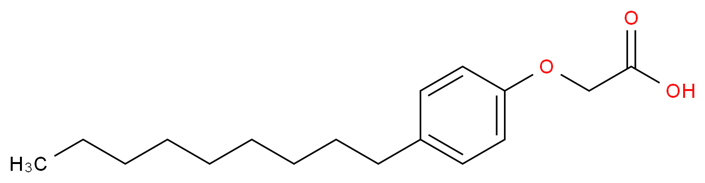 2-(4-Nonylphenoxy)acetic acid_分子结构_CAS_3115-49-9)