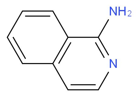 1-氨基异喹啉_分子结构_CAS_1532-84-9)