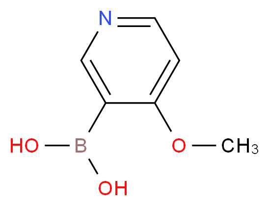 (4-Methoxypyridin-3-yl)boronic acid hydrochloride_分子结构_CAS_)