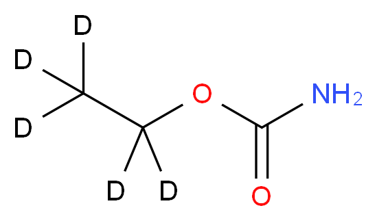 尿烷-d5(乙基-d5)_分子结构_CAS_73962-07-9)