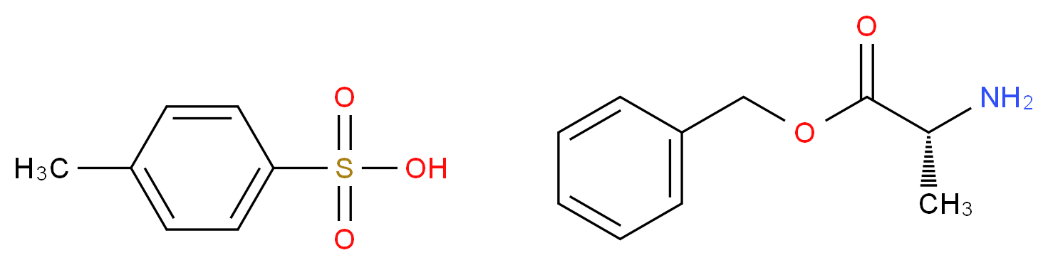 D-Alanine Benzyl Ester p-Toluenesulfonate SaltAlso see: A481525_分子结构_CAS_41036-32-2)