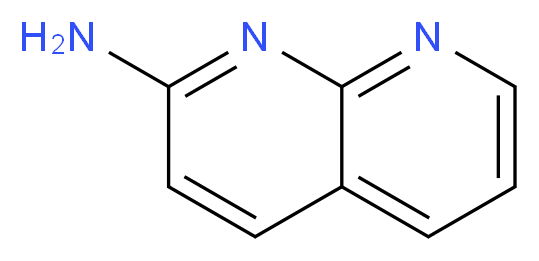 1,8-naphthyridin-2-amine_分子结构_CAS_15992-83-3)