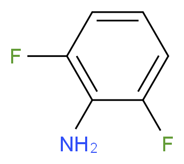2,6-difluoroaniline_分子结构_CAS_5509-65-9