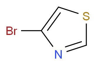 4-bromo-1,3-thiazole_分子结构_CAS_34259-99-9