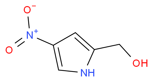 (4-Nitro-1H-pyrrol-2-yl)methanol_分子结构_CAS_30078-13-8)