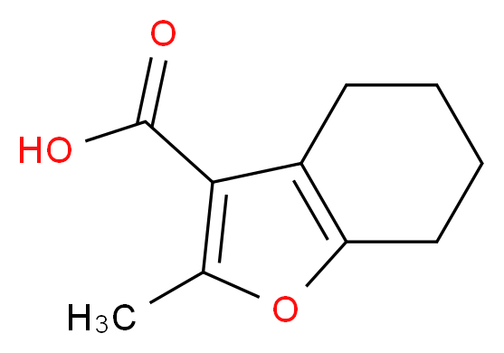2-Methyl-4,5,6,7-tetrahydro-benzofuran-3-carboxylic acid_分子结构_CAS_65384-02-3)