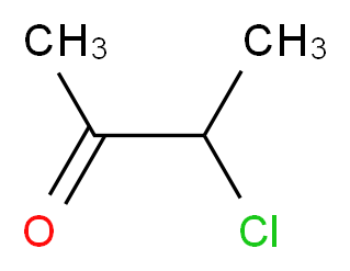 3-chlorobutan-2-one_分子结构_CAS_4091-39-8