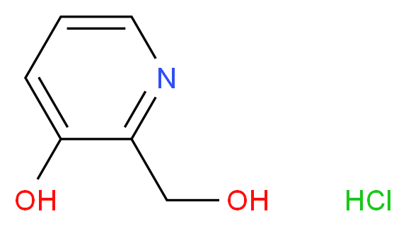 3-羟基-2-(羟甲基)吡啶 盐酸盐_分子结构_CAS_14173-30-9)