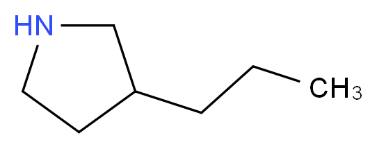 3-Propylpyrrolidine_分子结构_CAS_)