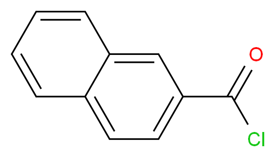 2-Naphthoyl chloride_分子结构_CAS_2243-83-6)