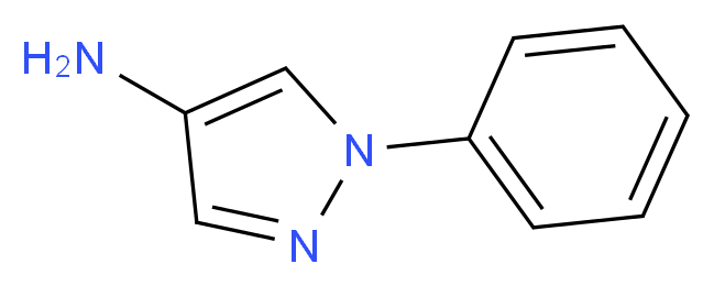 1-phenyl-1H-pyrazol-4-amine_分子结构_CAS_1128-53-6)