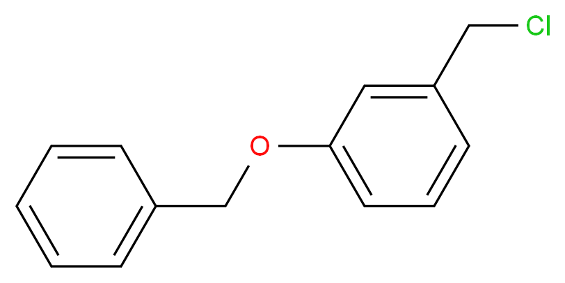 m-(Benzyloxy)benzyl Chloride_分子结构_CAS_24033-03-2)